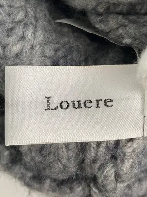 Louere/ルエレ/ニット/セーター/トップス/グレー/S