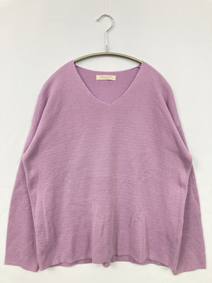 chocol raffine/ショコラフィネ/ニット/セーター/トップス/パープル/F