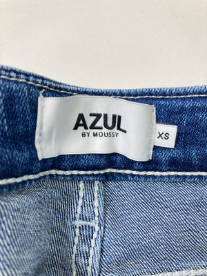 AZUL by MOUSSY/アズールバイマウジー/デニムパンツ/パンツ/ブルー/XS