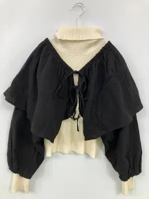 one after another NICE CLAUP/ワンアフターアナザーナイスクラップ/シャツ/ブラウス/トップス/ブラック/F
