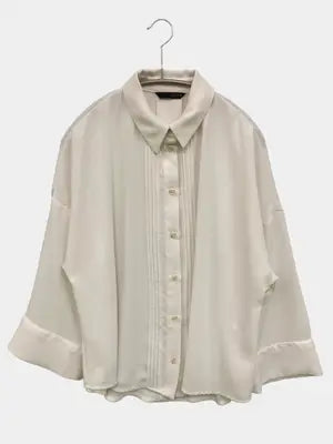 ZARA/ザラ/シャツ/ブラウス/トップス/アイボリー/USA XS