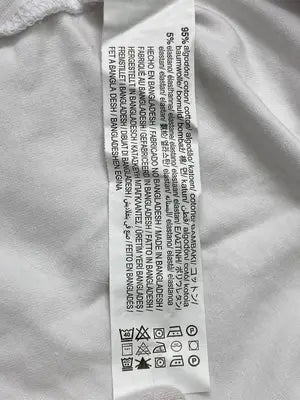 ZARA/ザラ/Tシャツ/カットソー/トップス/ホワイト/USA M