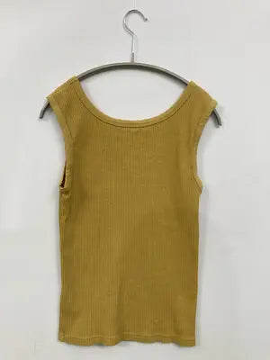 continuer de NICE CLAUP/コンティニューデナイスクラップ/タンクトップ/トップス/イエロー/F
