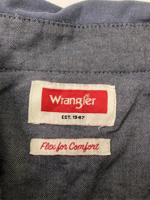 Wrangler/ラングラー/シャツ/ブラウス/トップス/ネイビー/M