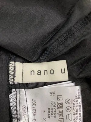 nano UNIVERSE/ナノユニバース/シャツ/ブラウス/トップス/ブラック/F