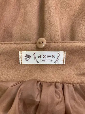 axes femme/アクシーズファム/シャツ/ブラウス/トップス/ブラウン/L  165/88A