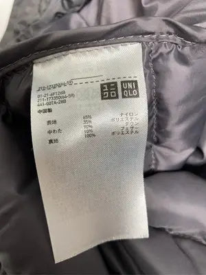 UNIQLO/ユニクロ/ダウンジャケット/コート/ジャケット/アウター/グレー/XL
