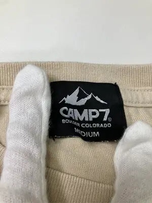 CAMP7/キャンプセブン/Tシャツ/カットソー/トップス/ベージュ/M