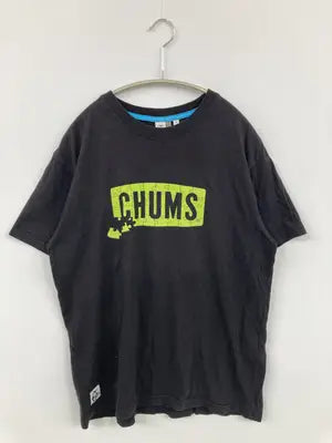 CHUMS/チャムス/Tシャツ/カットソー/トップス/ブラック/M