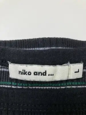 niko and .../ニコアンド/Tシャツ/カットソー/トップス/パープル/L