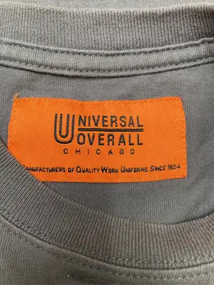 UNIVERSAL OVERALL/ユニバーサルオーバーオール/Tシャツ/カットソー/トップス/グレー/M