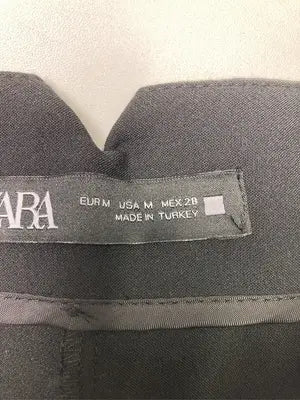 ZARA/ザラ/スラックス/パンツ/ブラック/M