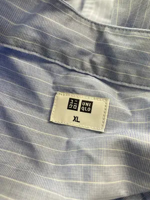 UNIQLO/ユニクロ/シャツ/ブラウス/トップス/スカイブルー/XL