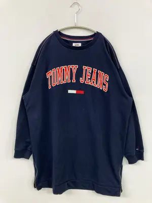 TOMMY JEANS/トミージーンズ/スウェット/トップス/ネイビー/S
