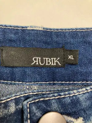 RUBIK/デニムパンツ/パンツ/ブルー/XL
