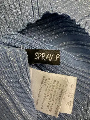 SPRAY PREMIUM/スプレイプレミアム/Tシャツ/カットソー/トップス/ブルー/F
