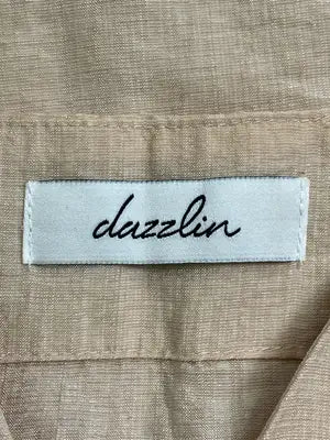 dazzlin/ダズリン/シャツ/ブラウス/トップス/ベージュ/F