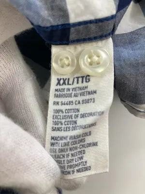 American Eagle Outfitters/アメリカンイーグルアウトフィッターズ/シャツ/ブラウス/トップス/ブルー/XXL/TTG