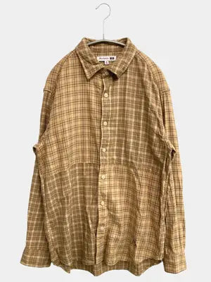 UNIQLO/ユニクロ/シャツ/ブラウス/トップス/ベージュ/M