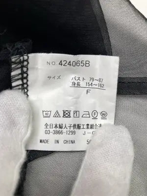 Tシャツ/カットソー/トップス/ブラック/FREE