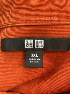 UNIQLO/ユニクロ/シャツ/ブラウス/トップス/オレンジ/3XL