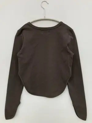 Abor/Tシャツ/カットソー/トップス/ブラウン/F
