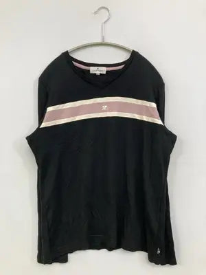 courreges/クレージュ/Tシャツ/カットソー/トップス/ブラック/42
