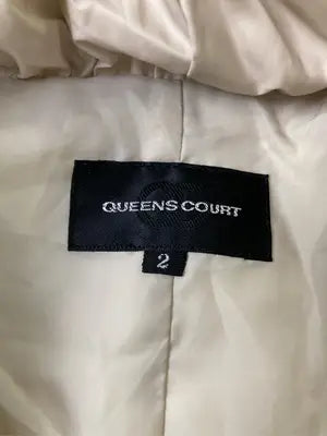 QUEENS COURT/クイーンズコート/ダウンジャケット/コート/ジャケット/アウター/ベージュ/2