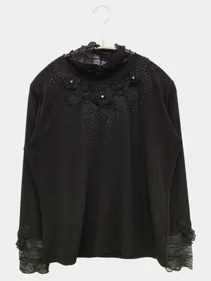 IL MARE/Tシャツ/カットソー/トップス/ブラック