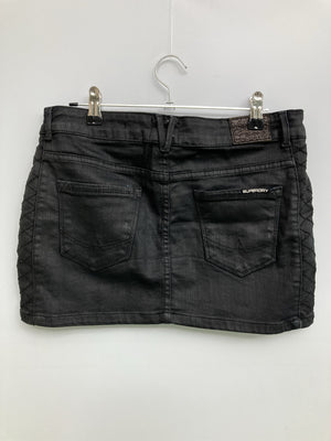 SUPERDRY/ショート/ミニスカート/スカート/ネイビー/S