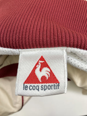 le coq sportif/ルコックスポルティフ/ジャージ/トラックジャケット/トップス/アイボリー/XO  胸囲90-94  身長172-178