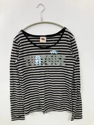 Turtoise/Tシャツ/カットソー/トップス/グレー/LARGE