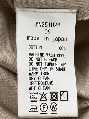 MuNich/ミューニック/Tシャツ/カットソー/トップス/ベージュ/OS
