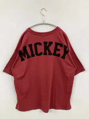 Disney/ディズニー/Tシャツ/カットソー/トップス/レッド/M