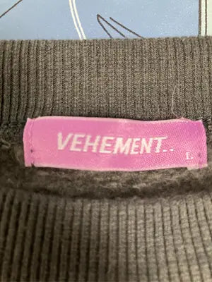 VEHEMENT../スウェット/トップス/グレー/L