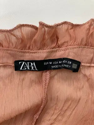ZARA/ザラ/シャツ/ブラウス/トップス/オレンジ/EUR M