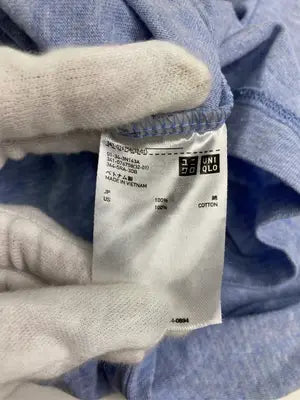 UNIQLO/ユニクロ/Tシャツ/カットソー/トップス/ブルー/L