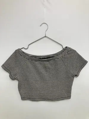 ZARA/ザラ/Tシャツ/カットソー/トップス/ブラック/S