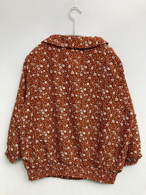 GLACIER/グラシア/シャツ/ブラウス/トップス/ブラウン/L