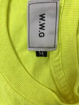 W.W.G/フーズフーギャラリー/Tシャツ/カットソー/トップス/イエロー/M