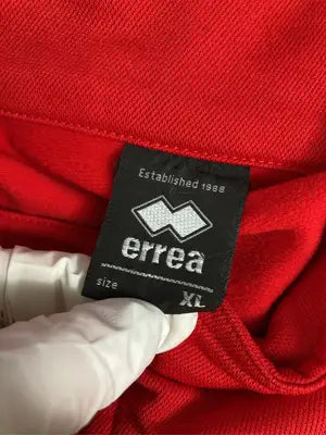 errea/ジャージ/トラックジャケット/トップス/レッド/XL