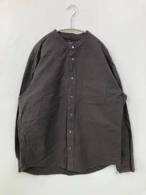 無印良品/ムジルシリョウヒン/シャツ/ブラウス/トップス/ブラウン/XL
