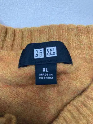 UNIQLO/ユニクロ/ニット/セーター/トップス/ブラウン/XL