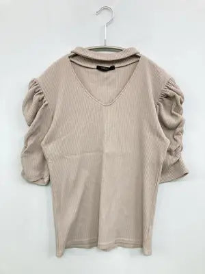 SUREVE/シュリーブ/Tシャツ/カットソー/トップス/ベージュ/L