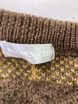 WALDEN CLUB/ニット/セーター/トップス/ブラウン/M