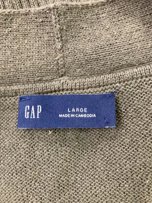 GAP/ギャップ/カーディガン/ボレロ/トップス/グリーン/L