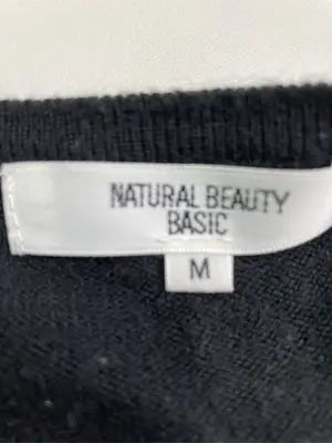 NATURAL BEAUTY BASIC/ナチュラルビューティーベーシック/カーディガン/ボレロ/トップス/ブラック/M