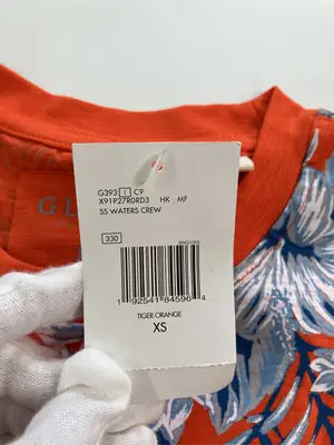 GUESS/ゲス/Tシャツ/カットソー/トップス/オレンジ/XS