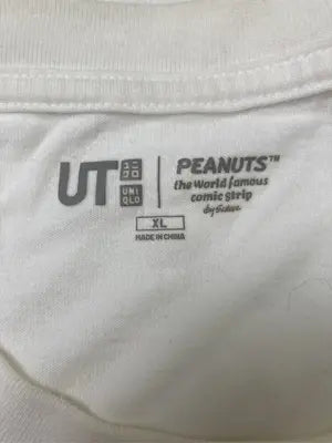 UNIQLO UT/ユニクロユーティー/Tシャツ/カットソー/トップス/ホワイト/XL