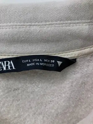 ZARA/ザラ/スウェット/トップス/ベージュ/EUR L/USA L/MEX 30